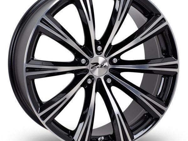 18" ZITO CRS Wheels - Black Polished - VW / Audi - 5x100