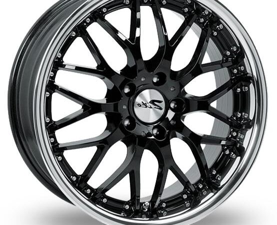 19" ZITO Milano Wheels - Black / Inox Lip - E90 / E91 / E92 / E93