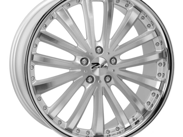 20" ZITO Orlando Wheels - Silver Polished - VW / Audi / Mercedes - 5x112
