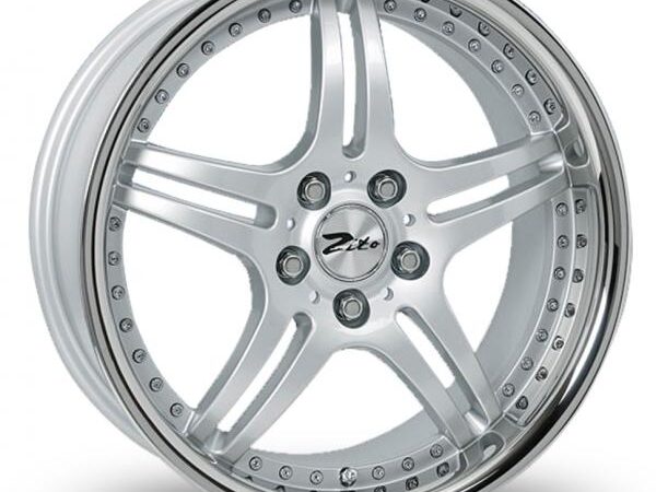 18" ZITO Titan Wheels - Silver / Polished - VW / Audi / Mercedes - 5x112