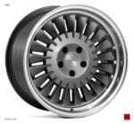 18" ISPIRI CSR1D Wheels - Carbon Graphite - VW / Audi - 5x100