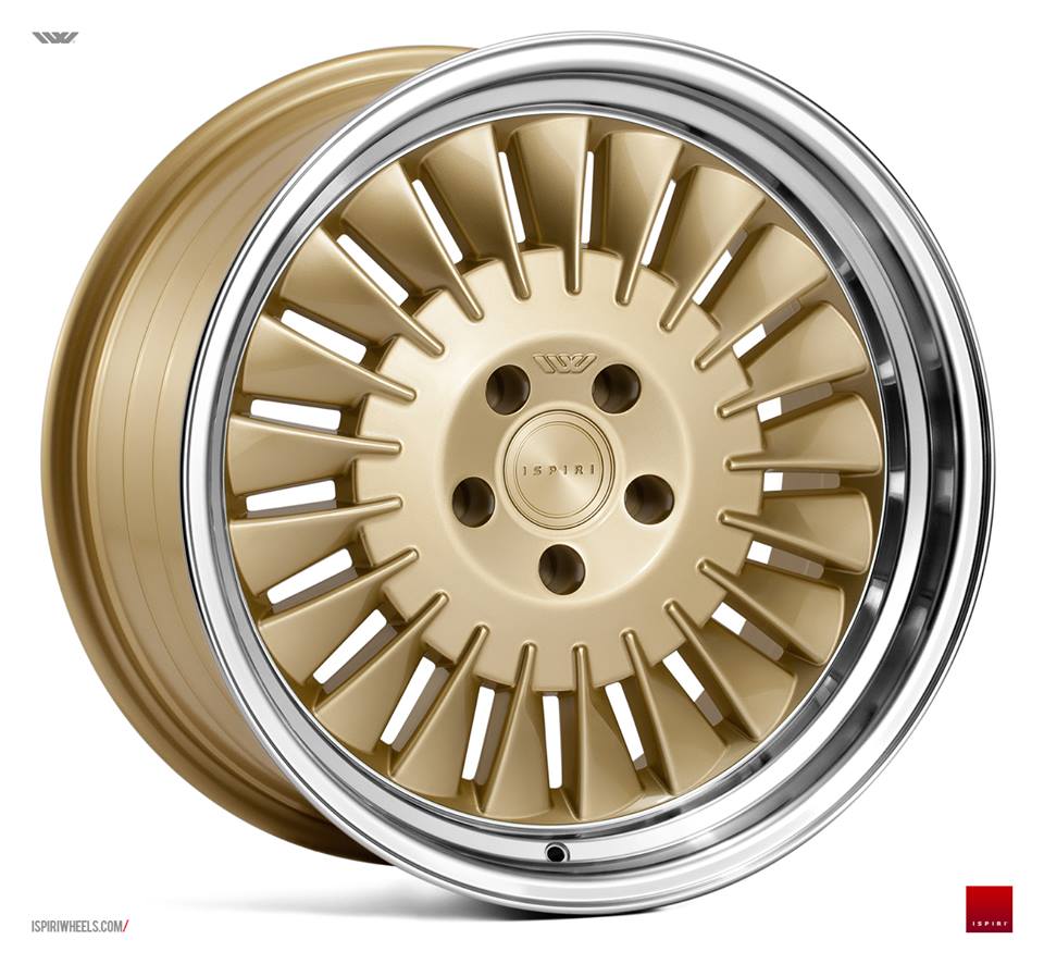 18" ISPIRI CSR1D Wheels - Vintage Gold - VW / Audi - 5x100
