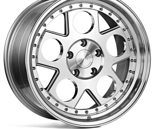 19" ISPIRI CSR4 Wheels - Silver Machined / Polished - VW / Audi / Mercedes - 5x112