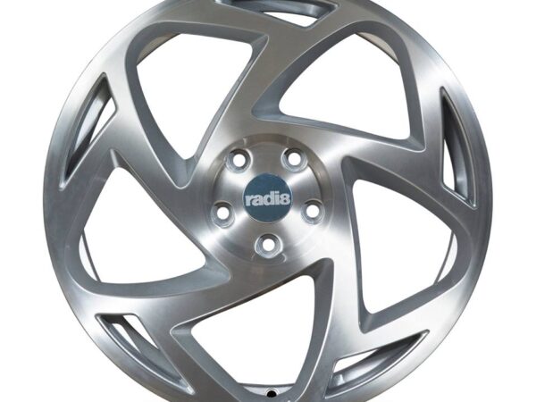 18" Radi8 R8-S5 Wheels - Matt Silver Machined - VW / Audi - 5x100