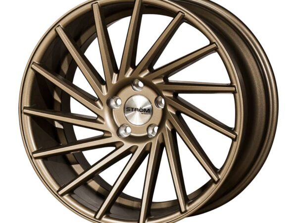 19" Strom DS15 Wheels - Satin Bronze - VW / Audi / Mercedes - 5x112