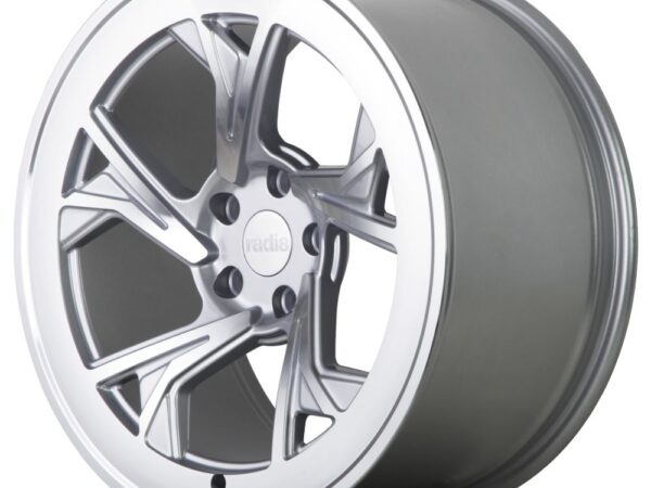 18" Radi8 R8-C5 Wheels - Matt Silver Machined - VW / Audi / Mercedes - 5x112