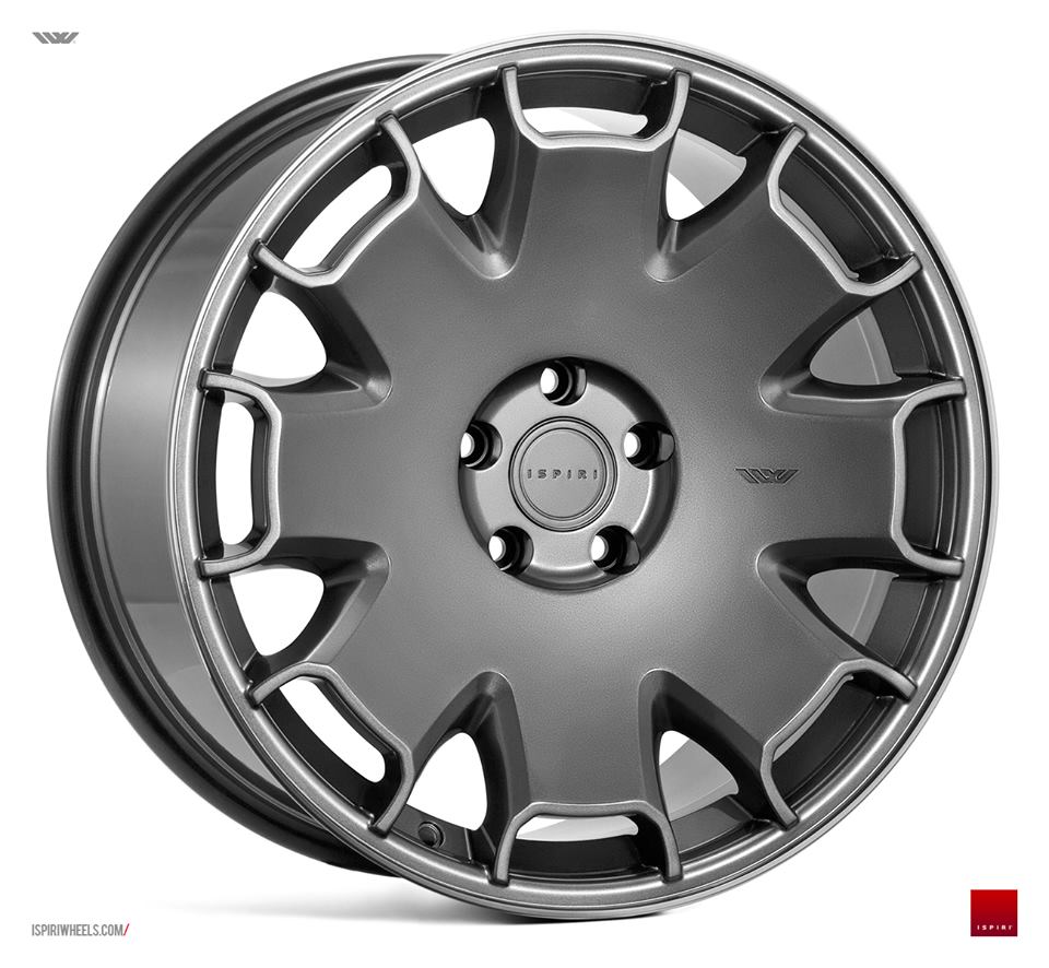 19" ISPIRI CSR2 Wheels - Carbon Graphite - VW / Audi / Mercedes - 5x112