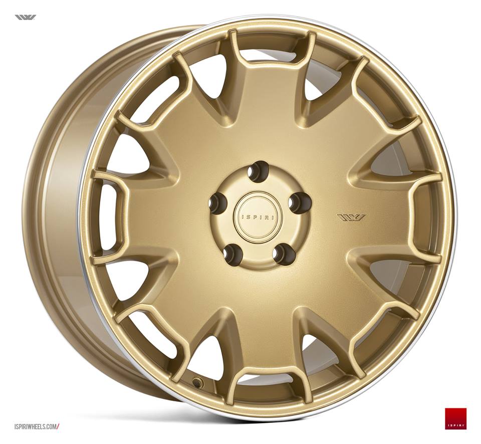 18" ISPIRI CSR2 Wheels - Vintage Gold - VW / Audi / Mercedes - 5x112
