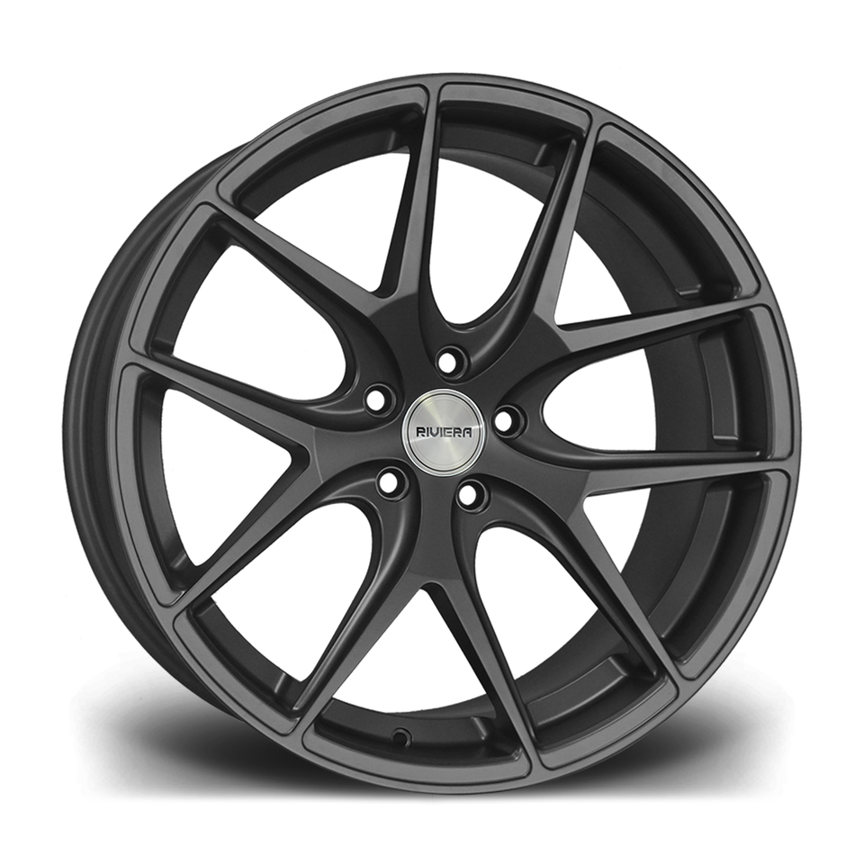 20" RIVIERA RV136 Wheels - Matt Gunmetal - VW / Audi / Mercedes - 5x112