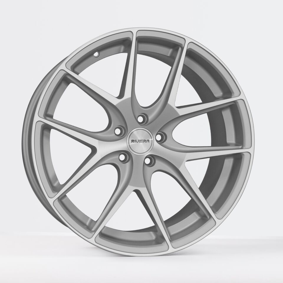 19" RIVIERA RV160 Wheels - Silver Polished - E9x / F10 / F11 / F30 / F32 / E46