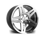 17" STUTTGART ST11 Wheels - Silver Polished - VW / Audi - 5x100