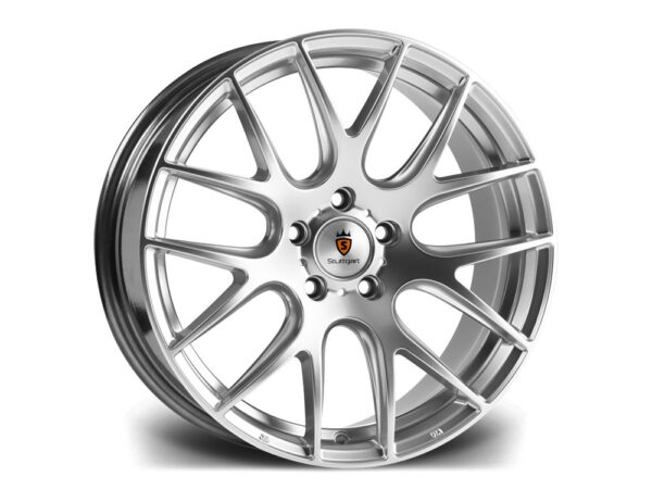 20" STUTTGART ST3 Wheels - Hyper Silver - VW / Audi / Mercedes - 5x112