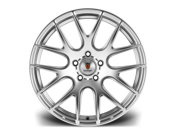 19" STUTTGART ST3 Wheels - Hyper Silver - VW / Audi / Mercedes - 5x112
