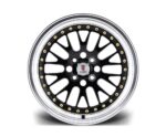 16" STUTTGART ST5 Wheels - Black Polished - VW / Audi - 4x100