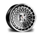 15" STUTTGART ST7 Wheels - Black Polished - VW / Audi - 4x100