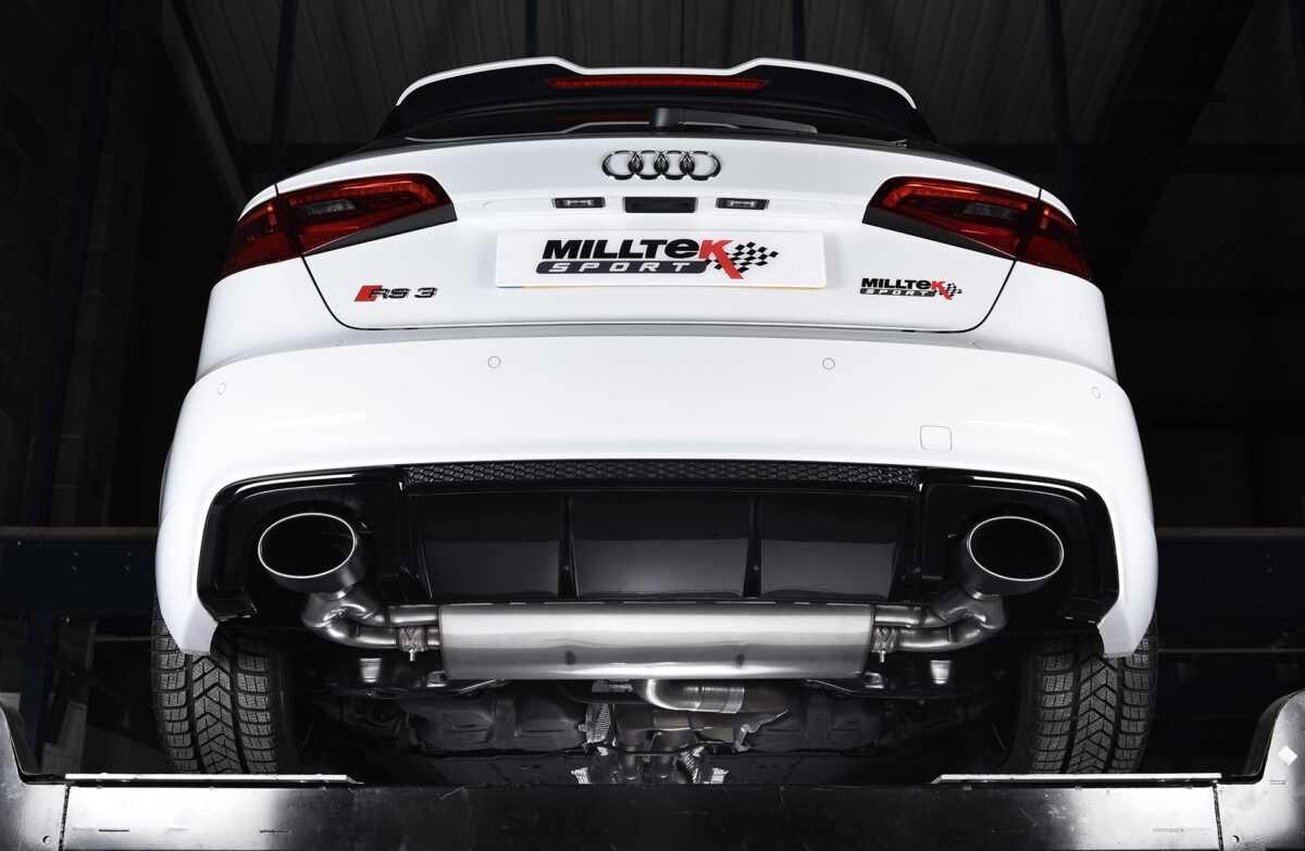 MILLTEK Cat Back Exhaust System SSXAU590 Audi RS3 Sportback (8V MQB)