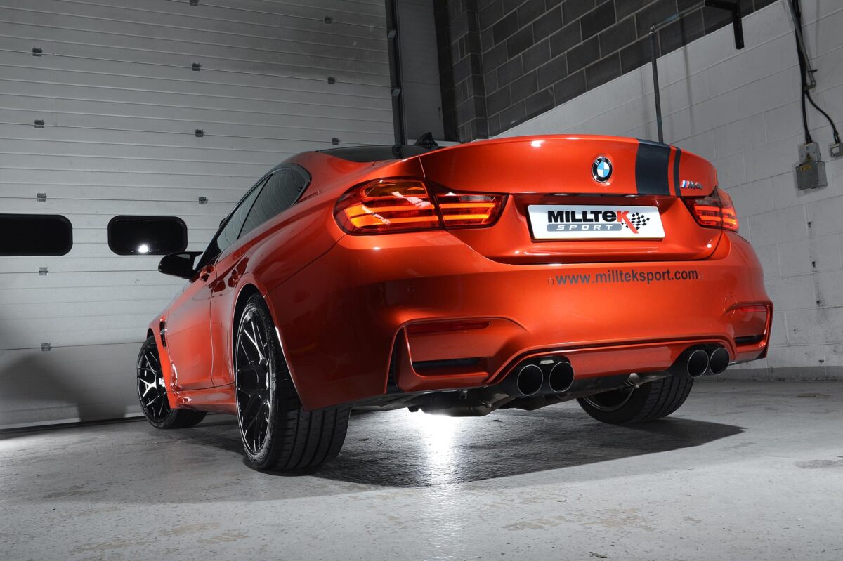 MILLTEK Cat Back Exhaust System SSXBM993 BMW F80 M3 Saloon / BMW F82 M4 Coupé