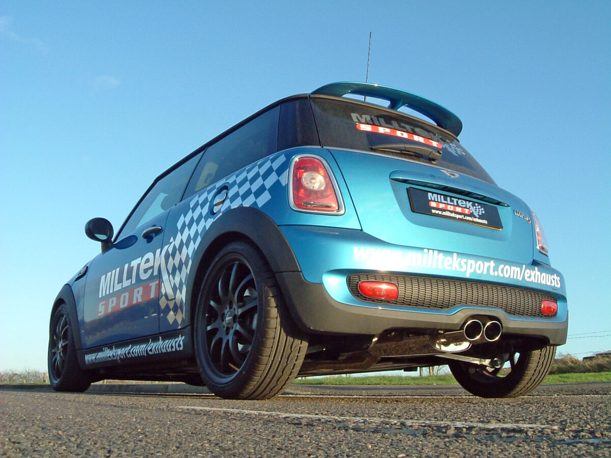 MILLTEK Cat Back Exhaust System SSXM017 Mk2 MINI Cooper S 1.6i Turbo (R56) / Mk2 MINI Cooper S Coupé (R58)