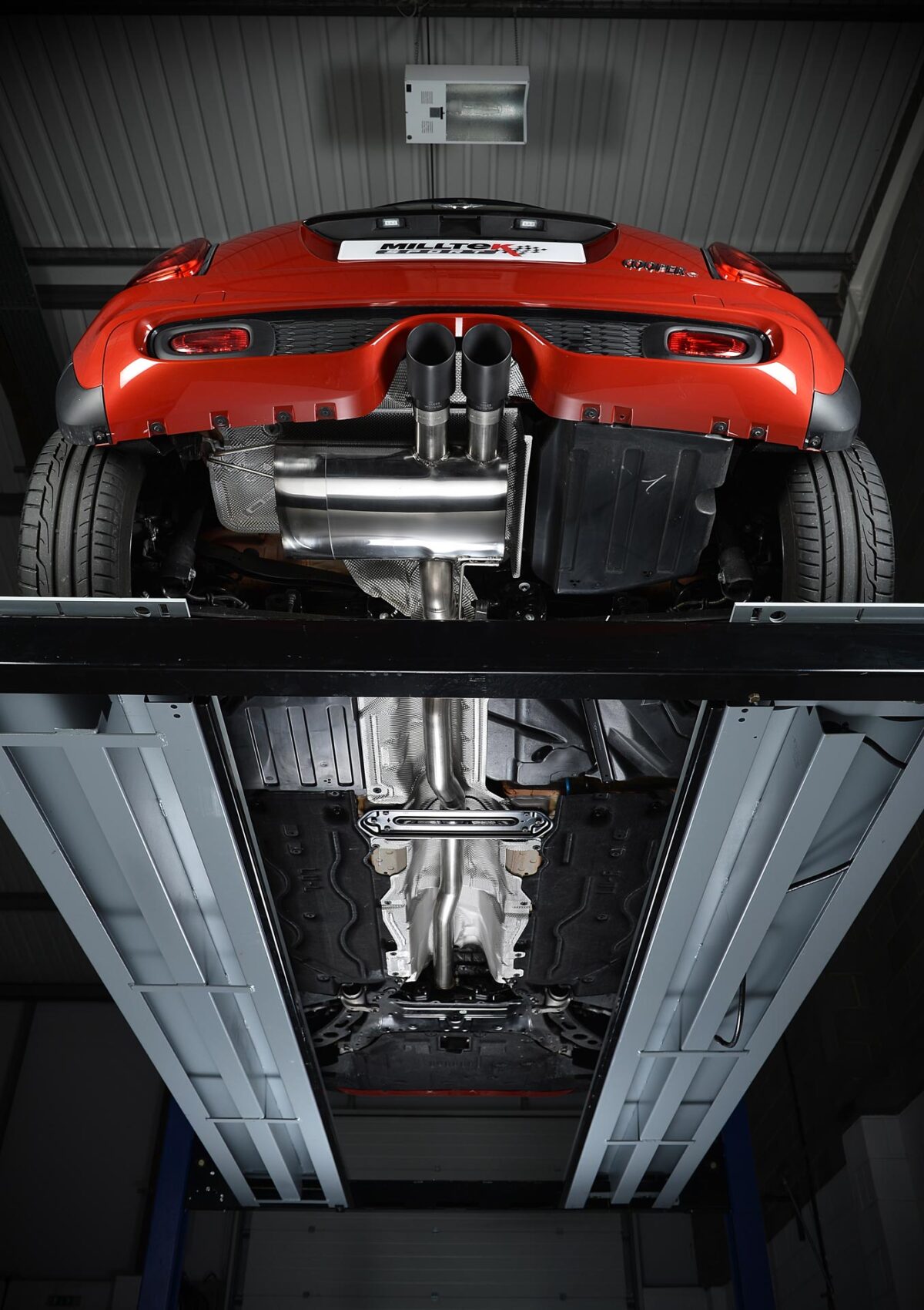 MILLTEK Cat Back Exhaust System SSXM406 Mk3 MINI Cooper S 2.0 Turbo (F56) - UK and European models
