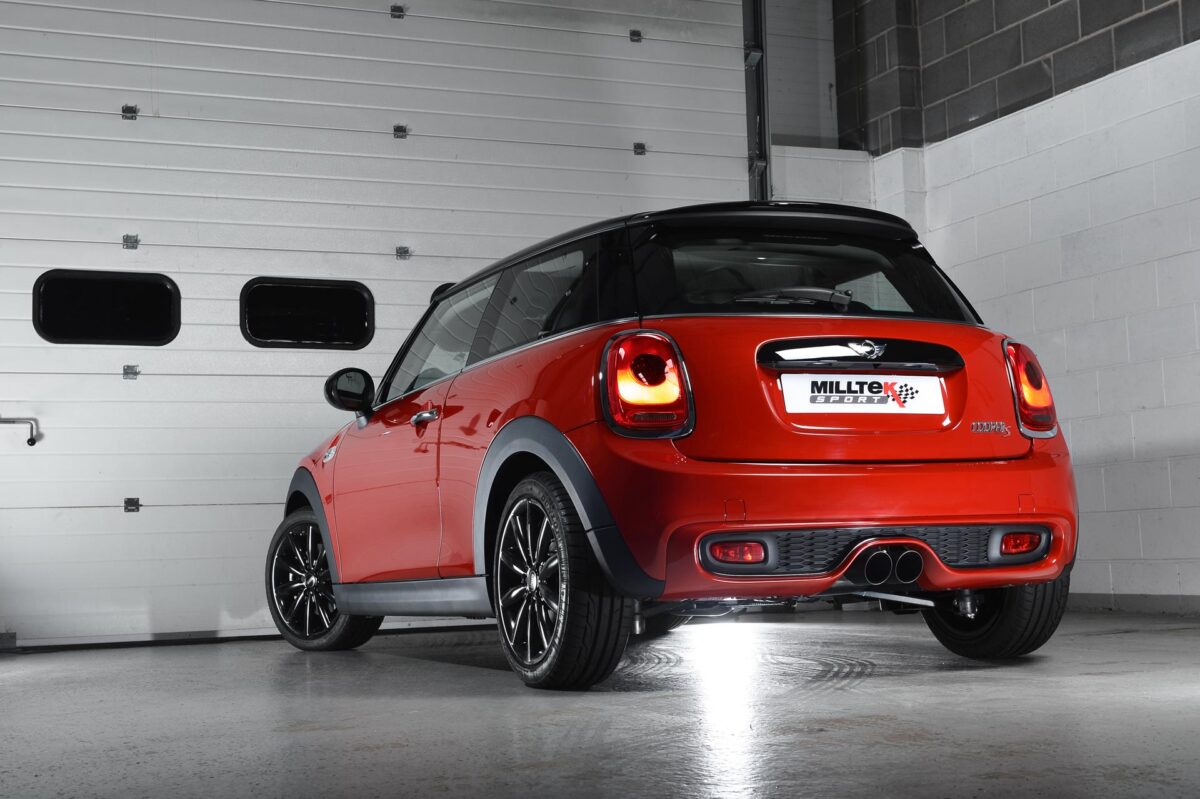 MILLTEK Cat Back Exhaust System SSXM406 Mk3 MINI Cooper S 2.0 Turbo (F56) - UK and European models