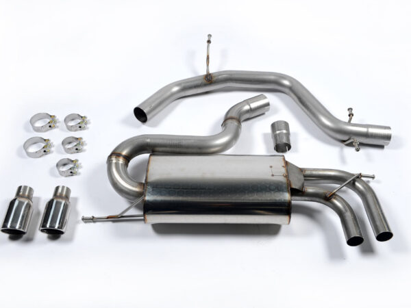 MILLTEK Cat Back Exhaust System SSXVW147 Volkswagen Golf Mk5 GTi 2.0T FSI