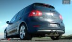 MILLTEK Cat Back Exhaust System SSXVW168 Volkswagen Golf Mk5 GTi 2.0T FSI