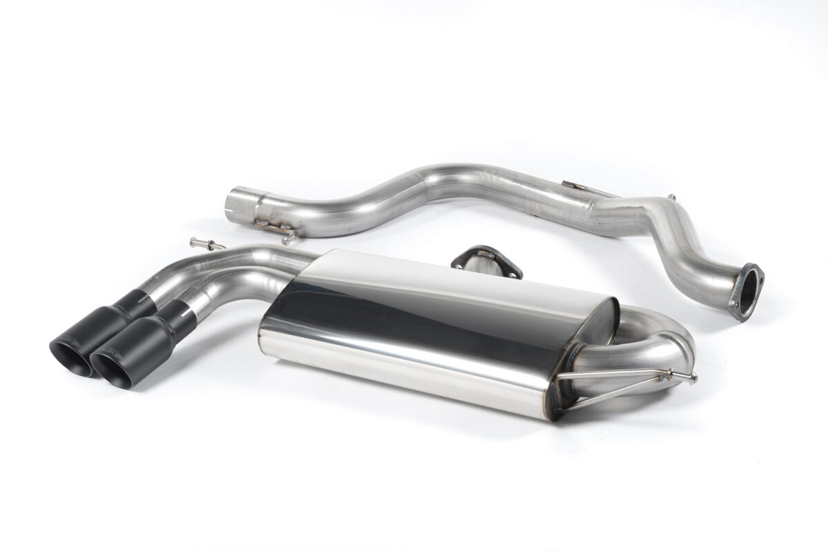 MILLTEK Cat Back Exhaust System SSXVW282 Volkswagen Golf Mk5 GTi 2.0T FSI