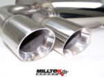 MILLTEK Cat Back Exhaust System SSXAU126 Audi S3 2.0 T quattro 3-Door 8P