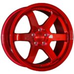 18" BOLA B1 Wheels - Candy Red - VW / Audi / Mercedes - 5x112