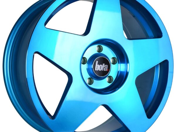 19" BOLA B10 Wheels - Hyper Blue - VW / Audi / Mercedes - 5x112