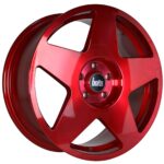 18" BOLA B10 Wheels - Hyper Red - All BMW Models