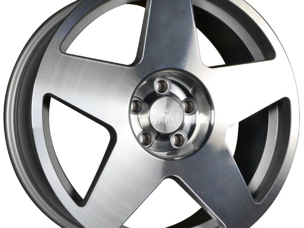 18" BOLA B10 Wheels - Silver Polished Face - VW / Audi / Mercedes - 5x112