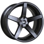 18" BOLA B2 Wheels - Gloss Gunmetal - VW / Audi / Mercedes - 5x112