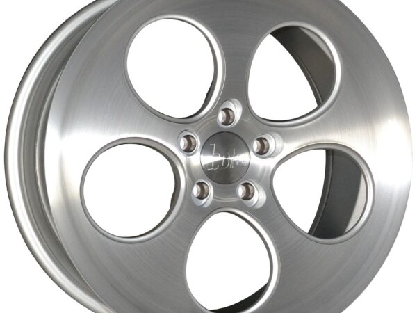 18" BOLA B5 Wheels - Silver Brushed Polished Face - All BMW Models