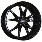 18" BOLA B6 Wheels - Gloss Black - VW / Audi / Mercedes - 5x112