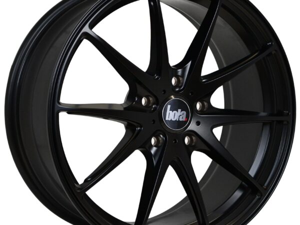 18" BOLA B9 Wheels - Matt Black - VW / Audi / Mercedes - 5x112