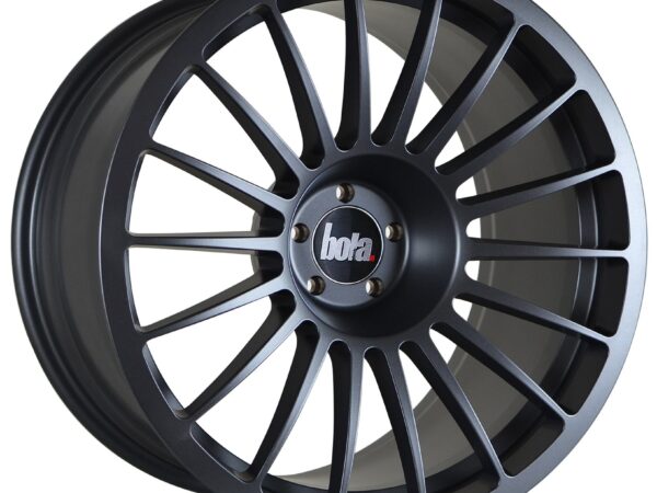 18" BOLA B14 Wheels - Matt Gunmetal - VW / Audi / Mercedes - 5x112