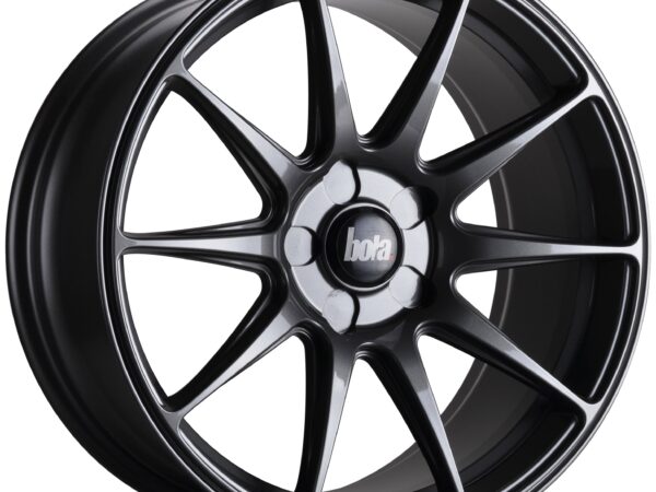 18" BOLA B15 Wheels - Gloss Gunmetal - VW / Audi / Mercedes - 5x112