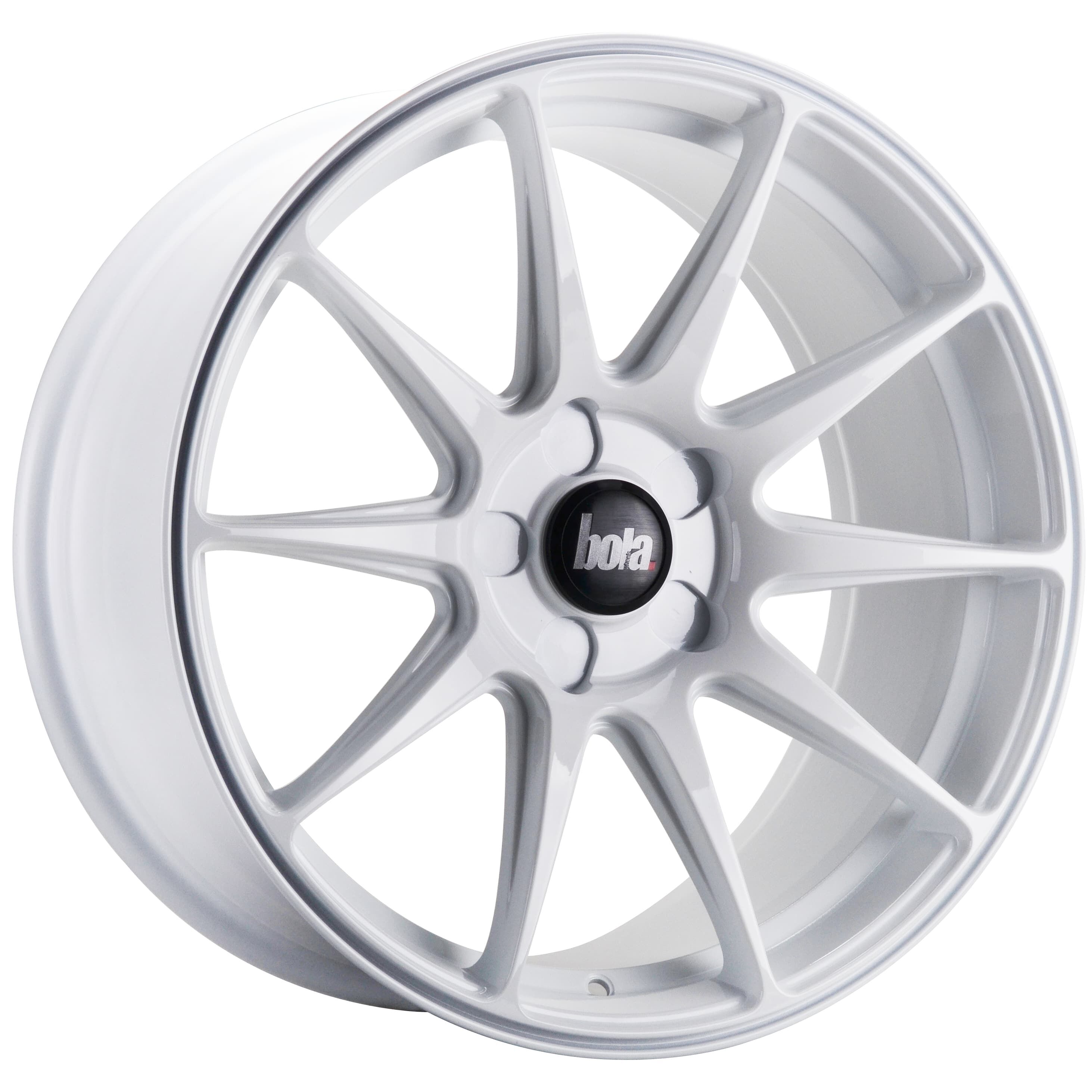 18" BOLA B15 Wheels - White - All BMW Models