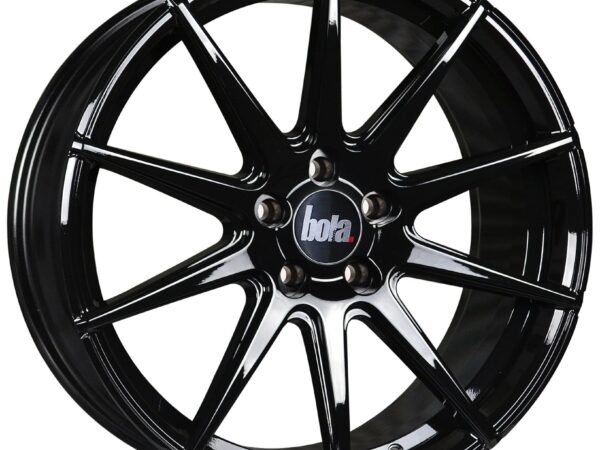 19" BOLA CSR Wheels - Gloss Black - VW / Audi / Mercedes - 5x112
