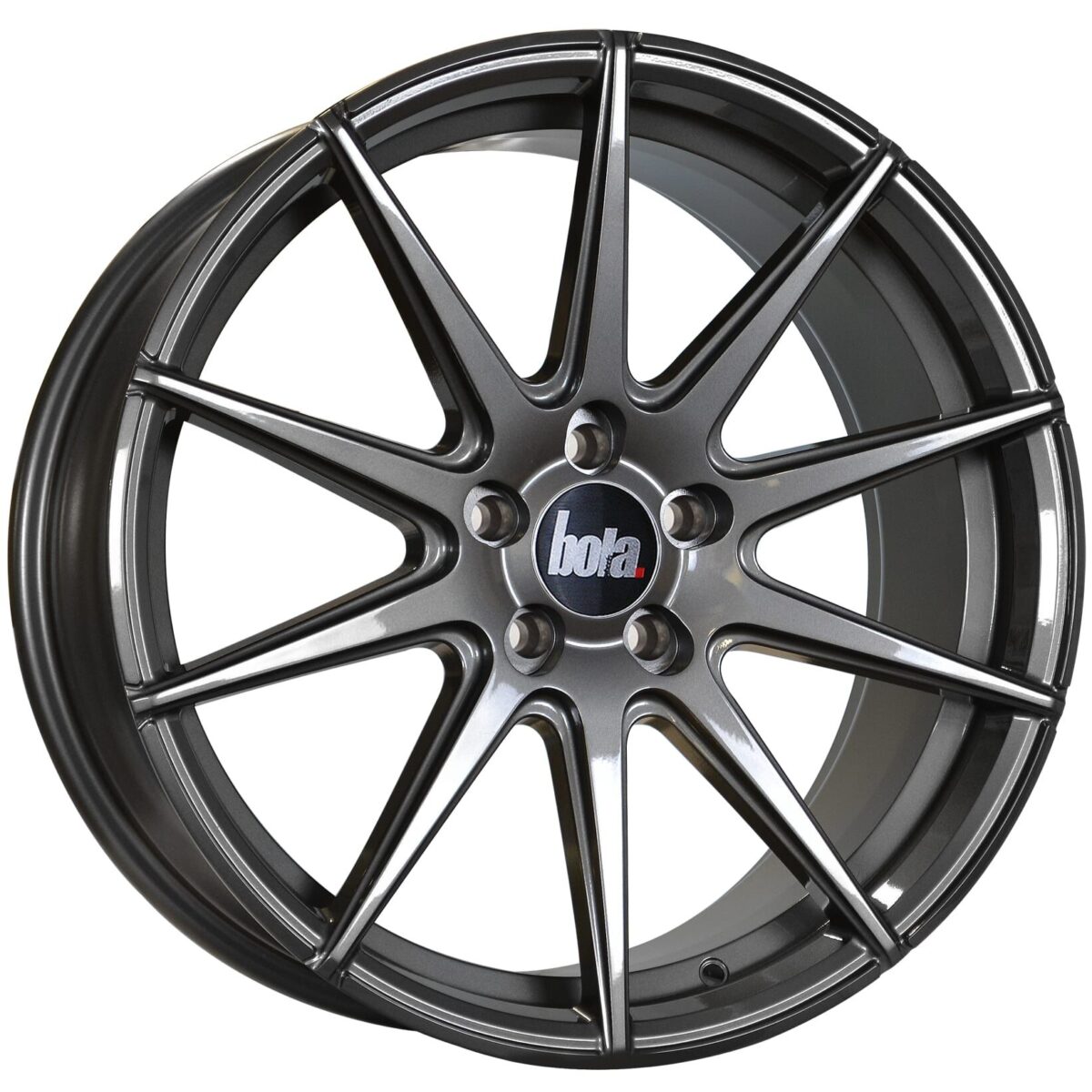 19" BOLA CSR Wheels - Gloss Gunmetal - VW / Audi / Mercedes - 5x112