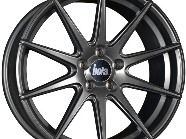 18" BOLA CSR Wheels - Matt Gunmetal - VW / Audi / Mercedes - 5x112