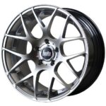 18" BOLA MSH Wheels - Hyper Silver - VW / Audi / Mercedes - 5x112
