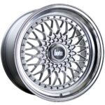 18" BOLA TX09 Wheels - Silver Polished Lip - VW / Audi / Mercedes - 5x112