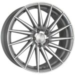 19" BOLA ZFR Wheels - Silver Polished Face - VW / Audi / Mercedes - 5x112