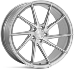 ffr1d-psb 19" ISPIRI FFR1D Wheels - Pure Silver Brushed - VW / Audi / Mercedes - 5x112 - Image 1