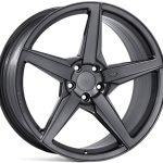 20" ISPIRI FFR5 Wheels - Carbon Graphite - VW / Audi / Mercedes - 5x112