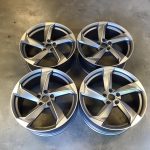 20" A9 TTRS Twist Style Wheels - Gun Metal / Machined