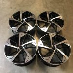 20″ 2020 RS5 Style Wheels – Gloss Black Machined