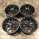 20″ E63 S AMG Style Wheels – Satin Black Machined Lip